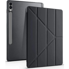Mey İthalat Mey Ithalat®  Samsung Galaxy X510 Tab S9 Fe 11 Kılıf Kalemlikli Mars Tablet Kılıfı - Siyah