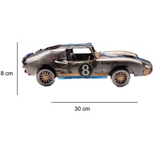 İsmiyle Al Dekoratif Metal Araba Biblo