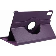 Mey İthalat Mey Ithalat®  Huawei Honor Pad X8A Kılıf 360 Tablet Deri Kılıf - Mürdüm