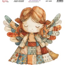 İstanbul Hobi Kumaş Transfer Kağıdı 20X20CM KT-209