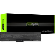 Notespare Toshiba ile Uyumlu Satellite A500-18Q, A500-19U, A500-19W, A500-1C0 Notebook Batarya Pil