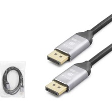 AyrStore Displayport Kablo 8k 144 Hz 1.8 M - Siyah HDX7871
