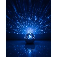 Beruflic Müzikli Yıldız Yansıtmalı Dekoratif Gece Lambası