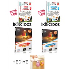 Sinan Kuzucu Yayınları Ikinci Doz Türkçe-Matematik-Meb Gölge Türkçe-Matematik 4'lü Set Fiş Tutuculu