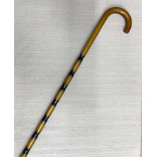 İsmiyle Al Rahat Tutuşlu Zarif Ahşap Baston