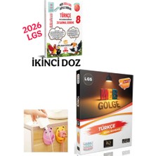 Sinan Kuzucu Yayınları Ikinci Doz Türkçe-Meb Gölge Türkçe 2'li Set Fiş Tutucu Hediyeli