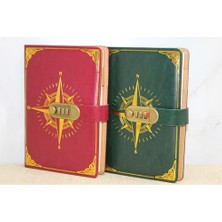 İsmiyle Al Özel Tasarım Şifreli Deri Defter