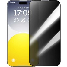 SHC4200 Crystal Iphone 15 Privacy Full Koruma Tempered Cam Ekran KORUYUCU-(5775)