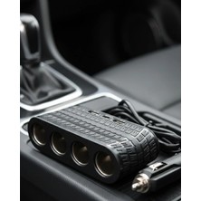 Beruflic Araç Çakmak Çoklayıcı USB ve Type C Destekli Güçlü ve Güvenli Kullanım