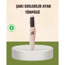 Beruflic Iki Hızlı Elektrikli Ayak Törpüsü Pürüzsüz Topuk Bakımı