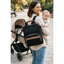 Focux-06 Anne Bakım Bebek Çantası Anne Çantası Sırt Çantası