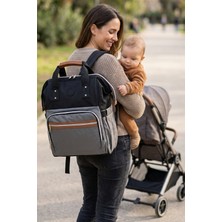 Focux-06 Anne Bakım Bebek Çantası Anne Çantası Sırt Çantası