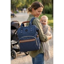 Focux-06 Anne Bakım Bebek Çantası Anne Çantası Sırt Çantası