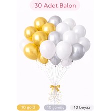 Bkmc 👉 “30 Adet Karışık Renk Balon Seti | Premium Parti, Doğum Günü ve Organizasyon Dekoru Seti Süsü