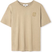 İpekyol Metal monogram aksesuarlı tişört IS1260070244176