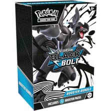 Pokemon Pokémon Tcg Scarlet & Violet Black Bolt Booster Bundle – 6’lı Booster Paket | Orijinal Kart Seti 🔥⚡