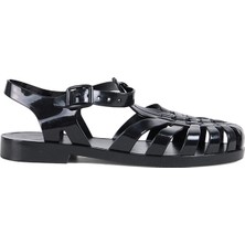 De Colores Siyah Kadın Plaj Terliği Kalken