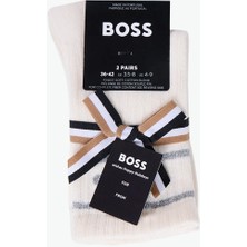 Boss Krem Kadın Soket Çorap 50546426