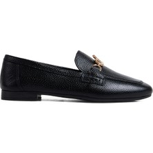 Fabrika Siyah Kadın Loafer D-Hanks-Zagan