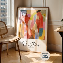 Persona Istanbul Paul Klee "movement Of Vaulted Chambers" - Modern Soyut Sanat Posteri (Çerçevesiz)