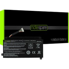 Notespare Toshiba ile Uyumlu Satellite Fusion 15 S55W-C, 14 E40W-C, 14 E45DW-C Notebook Batarya Pil