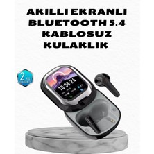 Beruflic Aktif Gürültü Engelleme Özellikli Kablosuz Kulaklık – Akıllı Ekranlı Şarj Kutusu