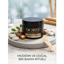 DORSY Özel Formül Tarçın Kokulu Yaşlanma Karşıtı E Vitamin Takviyeli Argan Yağlı Krem 50 ml