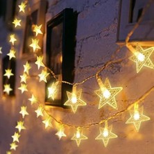 Derin Stok 10M 60 LED Yıldız Lamba