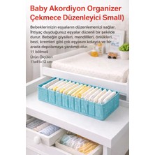 Eco Lounge Baby Akordiyon Organizer Çekmece Düzenleyici Small (Yeşil) - 04102