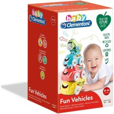 17111 Baby Clementoni - Renkli Araçlar 6-36 Ay