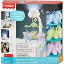 Fisher-Price® CDN41 Kelebekli Rüyalar Dönence 3-in-1 Gece Lambası Fonksiyonu ile Eğlenceli Bebek Işığı