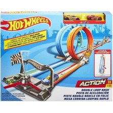 GFH85 Hot Wheels Çift Çemberde Depar Pist Seti