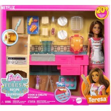 JCT06 Teresa ve Mutfağı Oyun Seti - Barbie And Teresa Recipe For Friendship