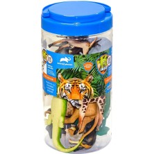 Vardem Oyuncak SH-D6401 Vahşi Hayvan Oyun Seti 23 cm -Vardem