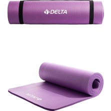 Delta Pilates Minderi Yoga Matı 10MM Mor Tnf 467