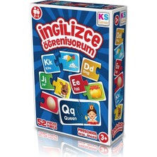 Ks Puzzle EG258 Ks, Ingilizce Öğreniyorum / +3 Yaş