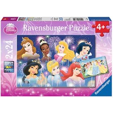 88720 Disney Prensesleri 2X24 Parça Ravensburger Puzzle