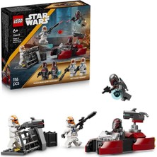 75449 LEGO Star Wars Mandalore Kuşatması Savaş Paketi 116 Parça +6 Yaş