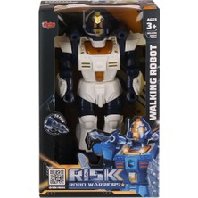 DF-6051 Işıklı ve Müzikli Roket Atan Robot- Vardem Oyuncak