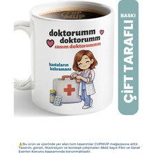 Cup Mup Doktora Hediye Kupa Bardak | Canım Doktorum - Hastaların Kahramanı
