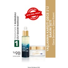 Yves Rocher Yaşlanma Karşıtı Gece 2'li Bakım Seti -Gece Serumu 30ML & Gece Kremi 50 ml