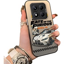 Ucuc Redmi Note 14 Pro 4g Uyumlu Sert Akrilik Arka Silikon Kenar Lens Koruma Kılıf