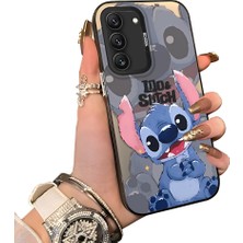 Ucuc Samsung Galaxy S22 Uyumlu Sert Akrilik Arka Silikon Kenar Lens Koruma Kılıf