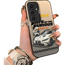 Ucuc Samsung Galaxy S25 Plus Uyumlu Sert Akrilik Arka Silikon Kenar Lens Koruma Kılıf