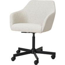 IKEA Tossberg/malskar Gunnared Bej-Siyah Çalışma Sandalyesi