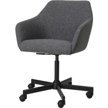 IKEA Tossberg/malskar Gunnared Koyu Gri-Siyah Çalışma Sandalyesi