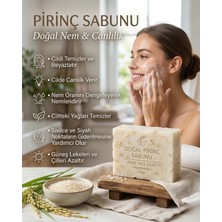 Vadi Loom 8'li Pirinç Sabunu - Sivilce ve Siyah Nokta Karşıtı Nemlendirici Beyazlatıcı Doğal El Yapımı Sabun