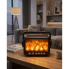 Lowell Home Ieg Şömine Efektli Bluetooth Hoparlör Fm Radyo USB Tf Kart Müzik Çalar RSIEG14544-LWLHM