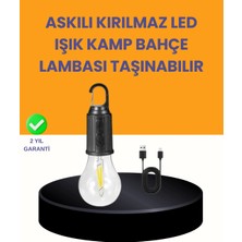 Beruflic Akıllı Sensörlü USB Şarjlı Kamp Lambası