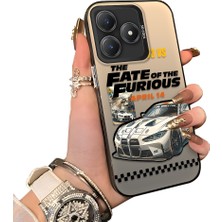 Ucuc Realme Note 60 Uyumlu Sert Akrilik Arka Silikon Kenar Lens Koruma Kılıf